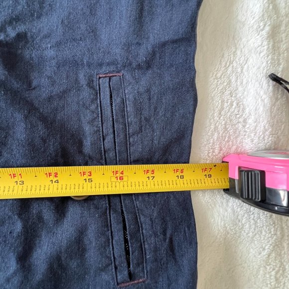 Ted Baker New York mens navy blue bomber jacket size 2 nwt - Picture 11 of 15